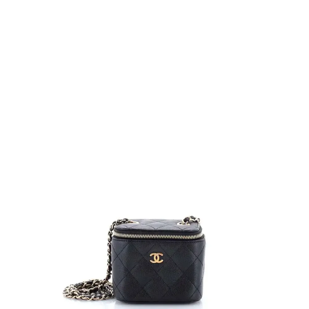 Chanel Classic Vanity Case With Chain #237957C37B